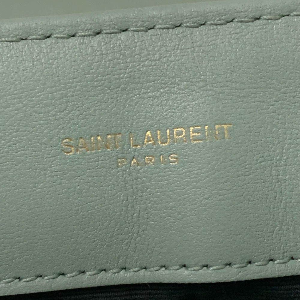 SAINT LAURENT Medium LouLou Quilted Suede Shoulder Bag - Picture 10 of 15